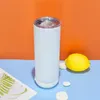 Lokalt lager sublimering glitter bluetooth högtalare tumbler shimmer 20oz rak tumlers ljud rostfritt stål botten njut av ditt musik USA -lager