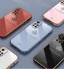 Shockproof Phone Cases For Xiaomi Mi 14Pro 14 13Pro 13 12Pro 12 12X 13T 12T Redmi Note 13Pro + 13 12Pro 12 12s Luxury Plating Maple leaf Soft Cover