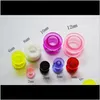Other Drop Delivery 2021 Arrival Flesh Tunnel Uv Acrylic Piercing Fancy Ear Expander Body Jewelry 100Pcs/Lot 3Qfre