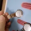 Krankenschwester Clip Uhren Brosche FOB Doktor Clip auf hängende leuchtende Modestasche Taschenquarz Mini Uhr