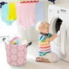 With Handles Laundry Basket Large Capacity Waterproof Folding Oxford Children Storage Toy Box Hamper Bags