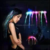 Event Festive Home & Gardencolorf Led Glowing Flash Wigs Hair Braided Clip Hairpin Show Year Party Christmas Decor Supplies Sub Sale Decorat