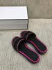 Luksusowe kapcie Designer 2022 Wiosna i lato Nowy styl Wdzięczny Otwarte Toe Flip Flops Wygodne Wszechstronne Mody Slides Sandals 01 Designer Women Size35-41