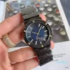 2021 Drie steken werken Kleine naald loopt seconden Herenhorloge Luxe horloges Metalen band Topmerk ver Quartz Horloge Hoge kwaliteit