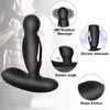 NXY Sex Anal Leksaker Electric Shock Pulse Man Prostata Massage Vibratorer leksak för män Trådlös rotation Man Butt Plug Stimulator Masturbator 1206