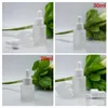 Storage Bottles & Jars 4 Pcs Dropper Bottle Tubes Frosted Clear Glass Liquid Oil Pipette Refillable For Essential Containe Ma C