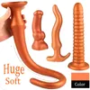 NXY Anal Toys Sex Shop 새로운 소프트 플러그 대형 엉덩이 남성 전립선 마사지 남자 남성을위한 성인 에로틱 장난감 1125