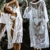 sheer swim cover up