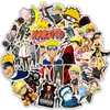 50pcs-pack trendig anime animes som säger vinyl klistermärke vattentäta klistermärken för vattenflaska laptop planerare scrapbook telefon mac garderob vägg case arrangör dekal