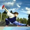 Gym kleding uniform traditionele Chinese mannen Wushu Tai Bruce kostuum Hanfu set vrouwen kleding tang pak krijger