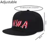 Yeni Varış NWA Nakış Erkek Beyzbol Kapağı Düz ​​Brim Hiphop Hat Ayarlanabilir Snapback Hat Womens Beyzbol Hat7372378