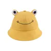 Femmes mode grenouille seau chapeau été femme parent-enfant casquette de pêche coréen sauvage mignon soleil produits