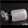 ボトルジャー貯蔵ハウスキーピング組織ホームGarden220mlトップ品質の空ポンプディスペンサー液体紫外線ゲルネイルアートポーランドクリーンアセトン