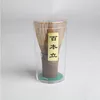 Pennello per strumenti per la cerimonia del tè con frusta professionale Matcha Chasen in bambù naturale