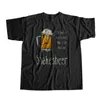 Coolmind 100% Bawełna Loose Beer Lover Unisex T Shirt Duży rozmiar Piwo Mężczyźni Tshirt Krótki Rękaw Koszulka Mężczyźni Koszula G1217