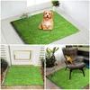 Decorative Flowers & Wreaths 1Pcs Artificial Grassland Simulation Moss Lawn Turf Fake Green Grass Mat Carpet DIY Micro Landscape H278C