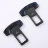 2pcs Universal Vehicle Mounted Carbon Fiber Car Safety Seat Belt Buckle Clip Car-Styling