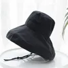 Women039s Sun Hats Summer Suncreen Outdoor Cykling Beach Cap Visor Wide Brim Sunhat Female Whole6947643