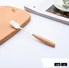 Stainless steel tableware with wooden handle knife and fork spoon dessert coffee spoon-tableware SN3155