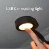 Lampada da lettura USB Lampada magnetica da soffitto Luci notturne Tipo touch Scatola di coda ricaricabile Ornamento interno per tetto auto Z7