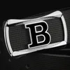 عالي الجودة B حرف B حظر مشبك أحزمة الرجال غير الرسمي Cowskin Cowskin الجينز غير الرسمي حزام أبيض ceinture homme x0726260q