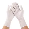 Engångs nitrilhandskar 9-tums pulverfritt hampfingersalong hushålls universal för vänster och höger hand