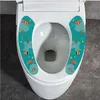 NewtoiLet 좌석 쿠션 스티커 PVC Washable 욕실 접착제 Aniaml 인쇄 재사용 가능한 쿠션 커버 Paster 가정 용품 RRB11625