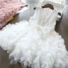 vestidos de princesa branca para meninas pequenas