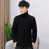 2020 New Men's Thick Turtleneck Sweater Pullovers Male Autumn Winter Solid Color High Neck Knitted Sweaters Knitwear M-3XLp0805