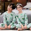 100% coton pyjamas pour enfants astronaute pour adolescents 4 6 8 12 ans hiver garçons vêtements à manches longues bébé fille ensembles de vêtements 211130