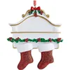 Hartstrumpor Juldekoration Tillbehör DIY Konst och hantverk Familj socka 2 till 8 personer Pendants Tree Decorations Ornaments 4 95YJ H1