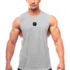 Men's Plus Tees & Polos Gym Clothing Bodybuilding Mesh Top Men Brand Workout Musculation Fitness Sport Singlets Muscle Sleeveless Vest
