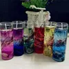 Crystal Glass Candle Holder Romantic Wedding Bar Party Decor Candlestick Ocean Shells Valentines Scented Jelly Candle1302378