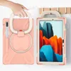 Hybrid Silicone Hard tablet Case With Stand Holder Shoulder strap for samsung Tab S7 11 inch T870/T875 A7 10.4inch T500/T505/T507 S6 Lite 10.4 P610/P615