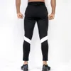 Black Track Pants Gym Pants Jogger Sweatpants Men Casual Cotton Trousers Fitness Bodybuilding Sport Pant Male Running Sportswear P0811