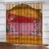 69 Hipster Fenêtre Rideau Designer Série Top Qualité Tissu Maison Chambre Salle De Bains Porte En Verre Transparent Multi-fonction De Luxe Cur292w