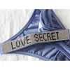 3шт сексуальные женщины Pantie Crystal underwear стринги с низким вызовом фитнес-тренажерный зал Tanga для женского отжимания мода бельё 211105