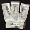 Wholer 50st 0202503mm 1RL Tattoo Needle Disponerbar Steriliiserade patronnålar för Nouveau Contour Permanent Makeup MA3691224