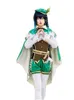 Hot Game Genshin Impact Venti Cosplay Costume Project Ventn Cos Clothes Set For Halloween Carnival Female Y0913