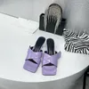 High heel slippers women concise beach slides retro sandals crossover leisure vacation gladiator shoes 2021 flipflops