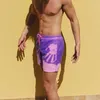 Costumi da bagno da uomo Magico cambiamento di colore Pantaloncini da spiaggia Uomo Nuoto Costume da bagno corto Costume da bagno estivo Pantaloni da bagno in acqua ad asciugatura rapida 2021