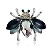 Assorted Colors Lovely Bee Brooches Pin Cute Insect Animal Brooch For Women Dress Scarf Design Jewelry Accessories AG134