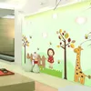 Diseño de la habitación de los niños pegatinas de pared para bebés niños y niñas dormitorio del bebé decoración de la pared junto a la cama pegatinas de dibujos animados de jardín de infantes 210420