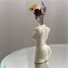 Wazon do projektowania ciała Nuda kobieca sztuka rzeźba Kreatywna suszona kwiat wazonów wystrój domu A1842 210409