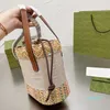 Projektantka moda dla kobiet słoma sznurka wysokiej jakości torby torby luksusowe torebki na ramię