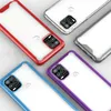 Military Grade Anti-Drop Clear Cases Transparent Acrylic TPU Shockproof Cover For OnePlus 9 Pro Nord N10 N100 N200 5G LG Stylo 6 7 Velvet K22 K52 K92 K31 K51 K61 Harmony 4
