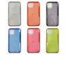 Casos de telefone transparentes transparentes magros para iPhone 11 12 13 14 Pro Max x Xr 7 8Plus Tampa protetora
