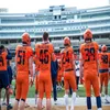 Illinois Fighting Illini Maillots Maillot Dominic Stampley Brandon Peters Mike Epstein Edwin Carter College Maillots de football cousus sur mesure