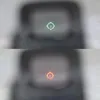 558 Holographic Rosso e Green Dot Scope Caccia fucile T-Dot Reflex Sight con integrato 5/8 "20mm tessitore