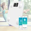Peso corporal Escalas Músculo Prático Durável Massa BMI 1 PC Wireless Digital Bathroom Fontes Bluetooth Electronic Scale H1229